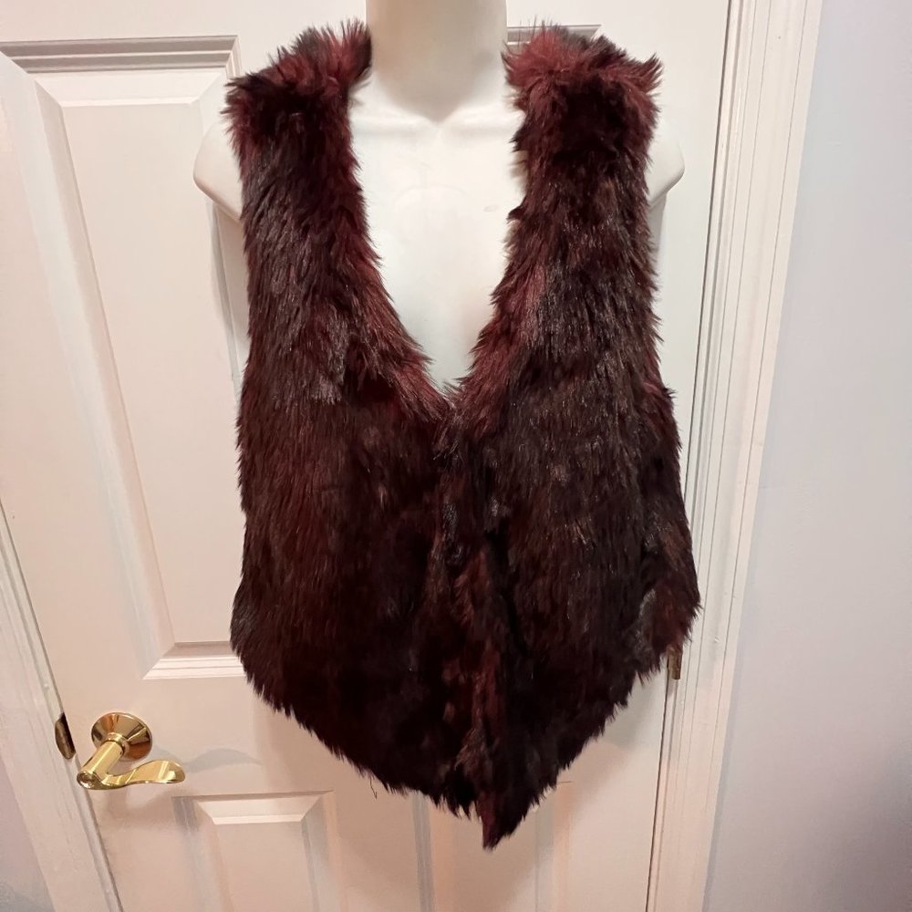 Me Jane medium faux fur vest